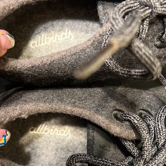 ALLBIRDS grey wool runners sneakers size 8 - Picture 10 of 15